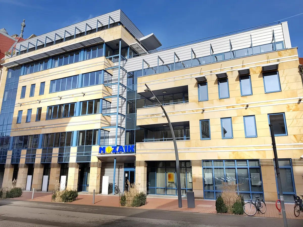 New Mozaik building in Szeged