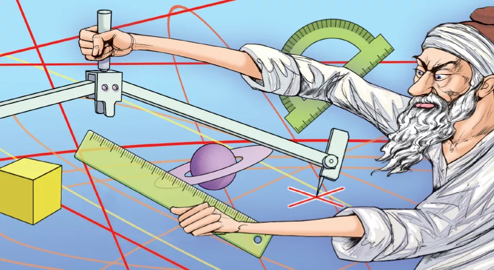 Using the ruler and compass