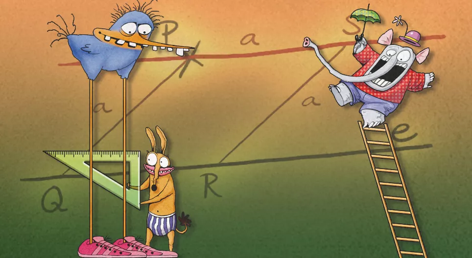 Constructing parallel lines