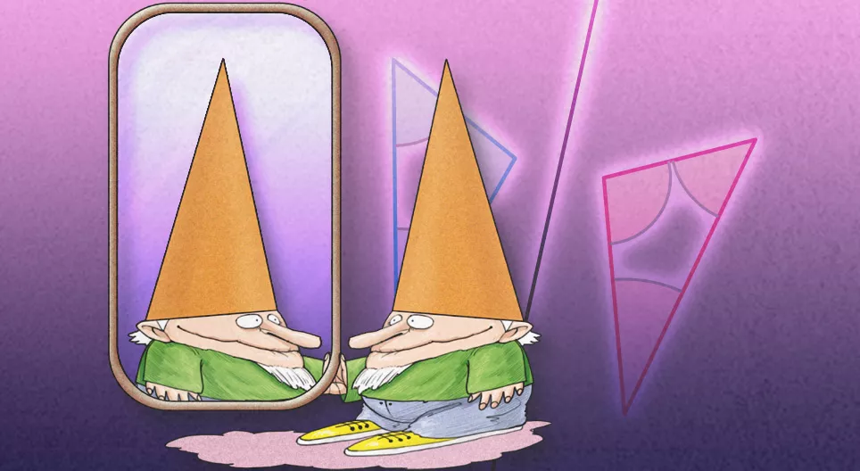 Constructing the images of figures under an axial symmetry