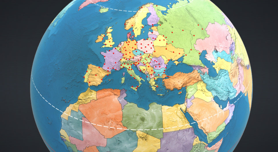 The cities of the world