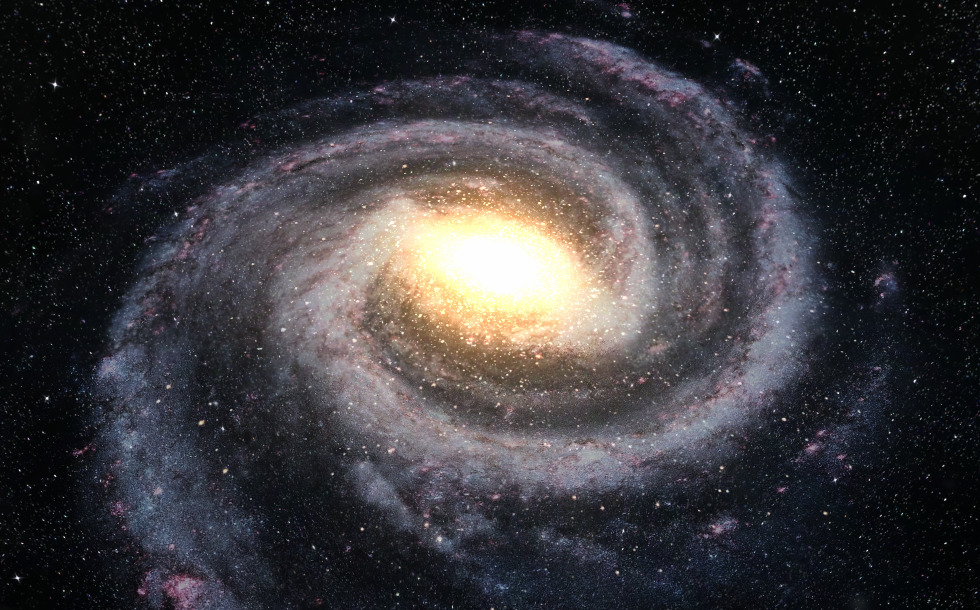 Milky Way - 3D scene - US Mozaik Digital Education and Learning