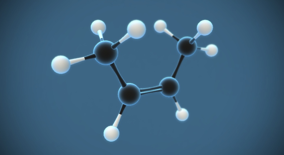 Cis-2-butene (C₄H₈)