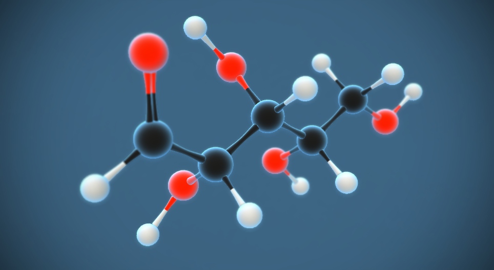 D-ribose (C₅H₁₀O₅)