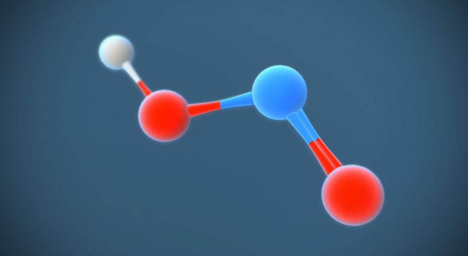 Nitrous acid (HNO₂)