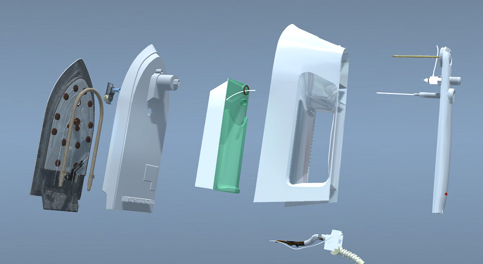 How does it work? - Electric steam iron