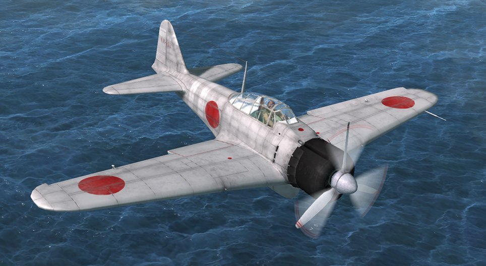Mitsubishi A6M Zero (Japan, 1940)