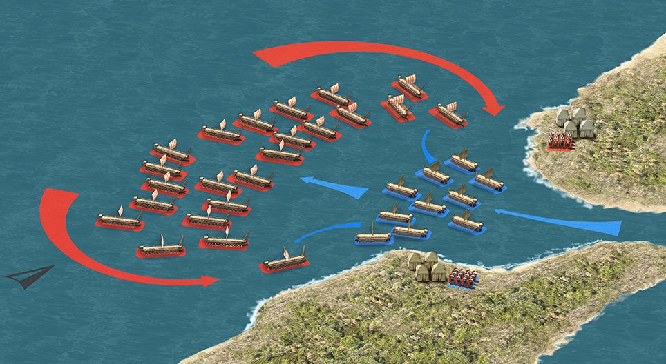 The Battle of Actium (31 BC)