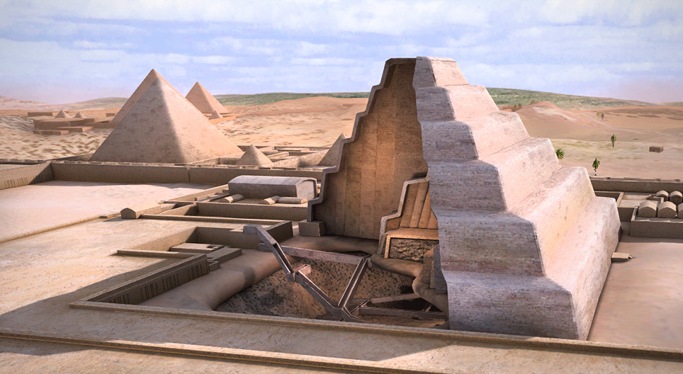 Pyramid of Djoser (Saqqara, 27th century BC)