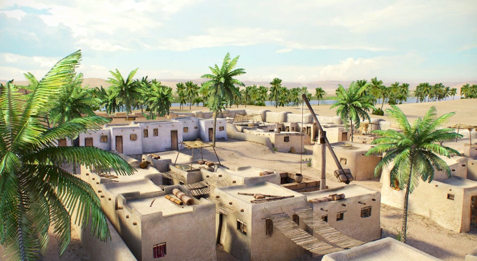Ancient Egyptian house
