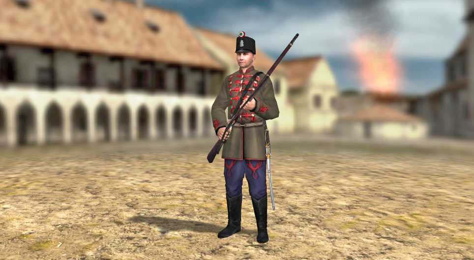 Soldiers of the Hungarian War of Independence (1848–49)