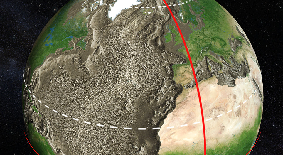 Seafloor map