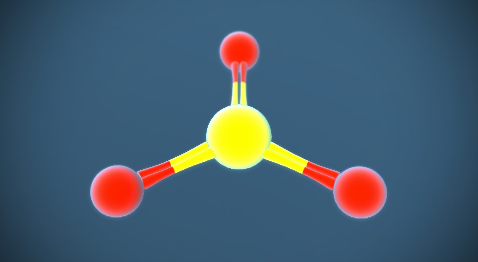 Sulfur trioxide (SO₃)