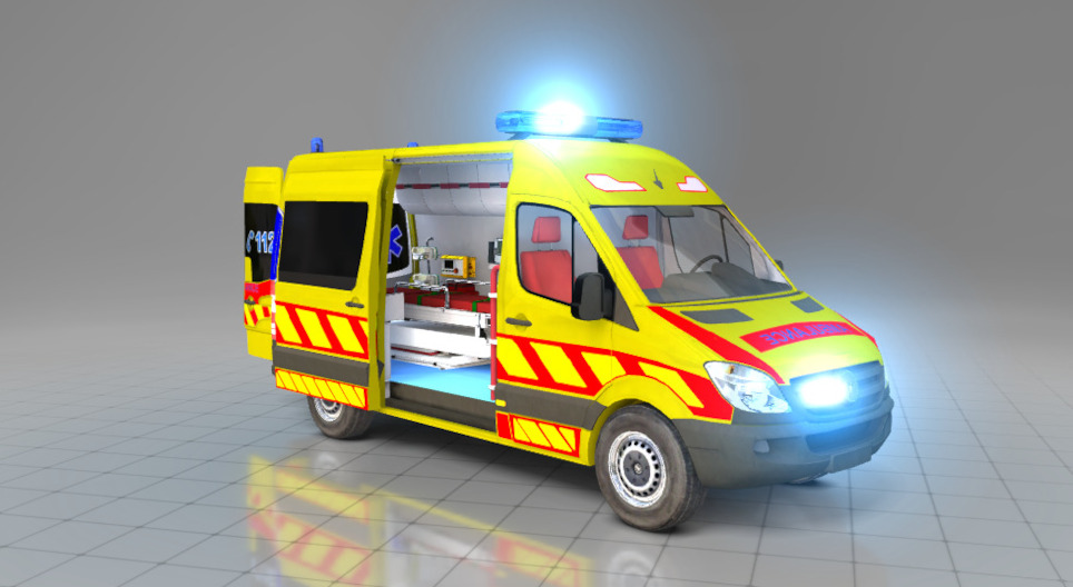 Ambulance car