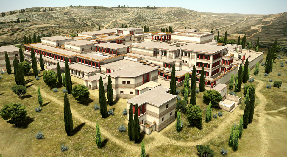 Knossos Palace (2nd millenium B.C.)