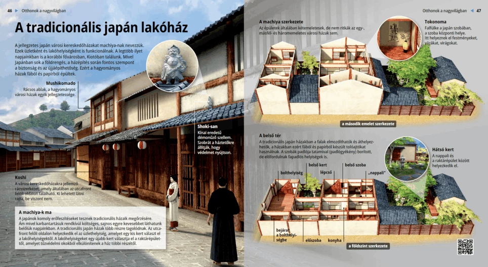 Las casas japonesas tradicionales (Machiya)