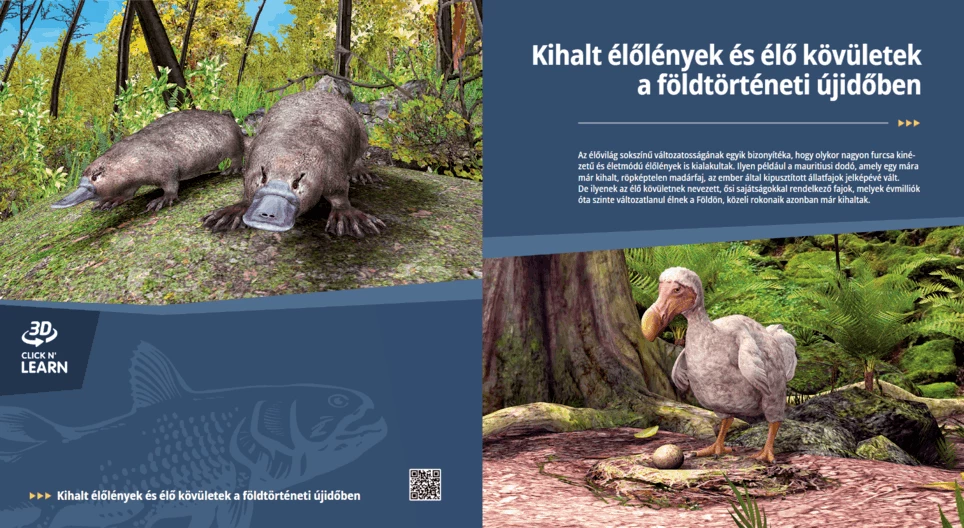 Las especies extintas y los fósiles vivientes en el Cenozoico