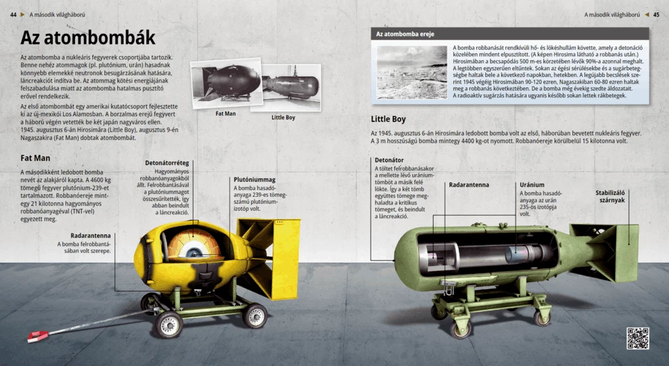 Las bombas atómicas