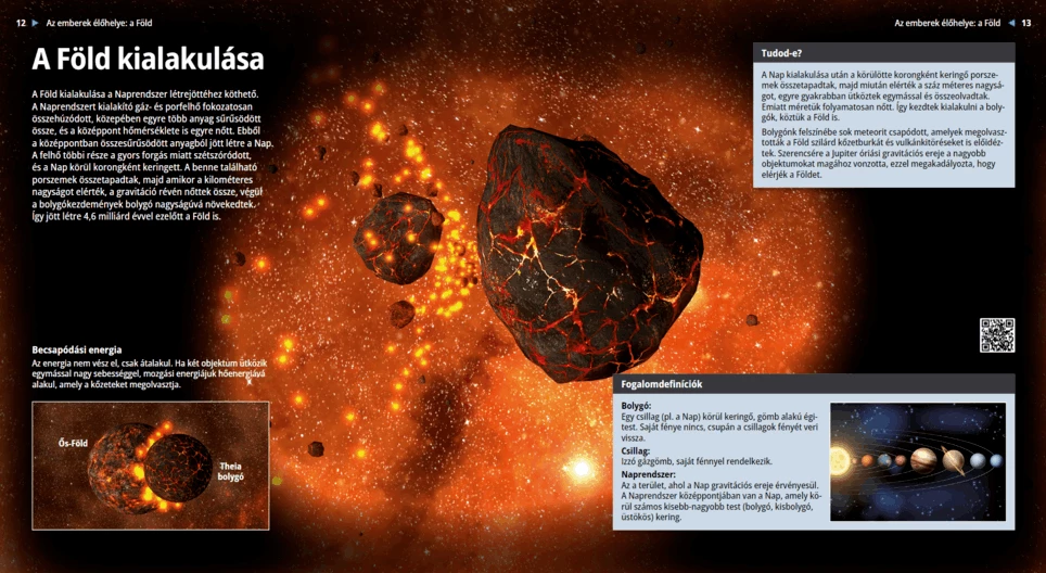 La formación de la Tierra