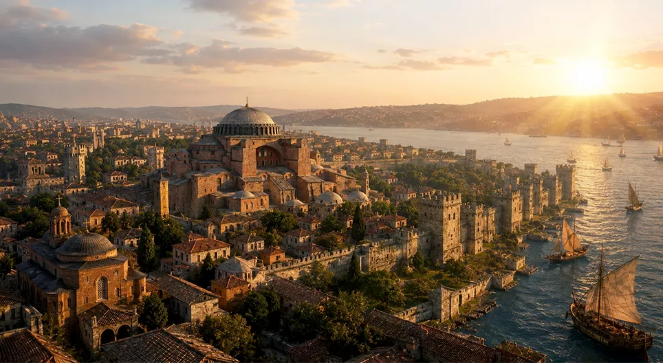 The history of the Byzantine Empire