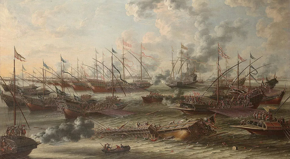 La batalla de Lepanto