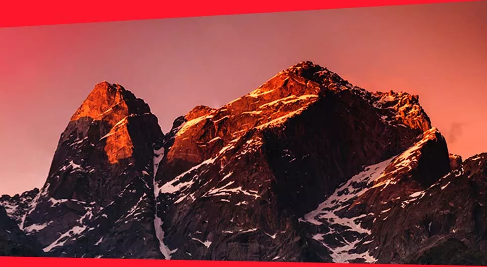 El nacimiento de las montañas