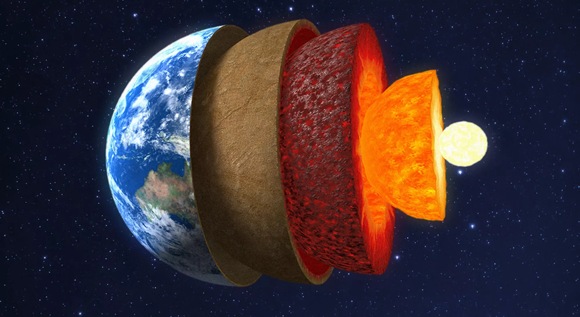 Un viaje al centro de la Tierra