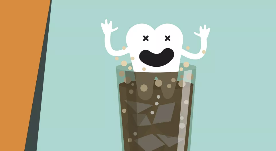 Refresco contra dientes