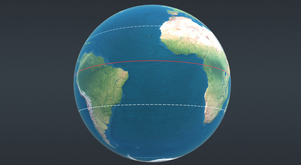 Continentes y océanos