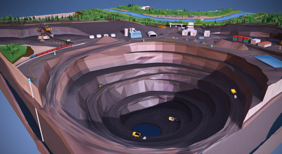 Minería a cielo abierto