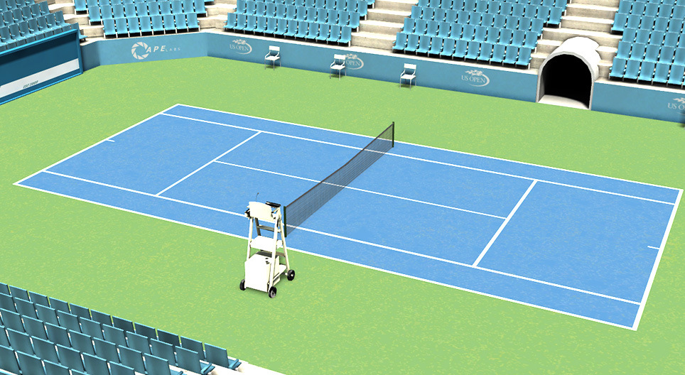 Pista de tenis