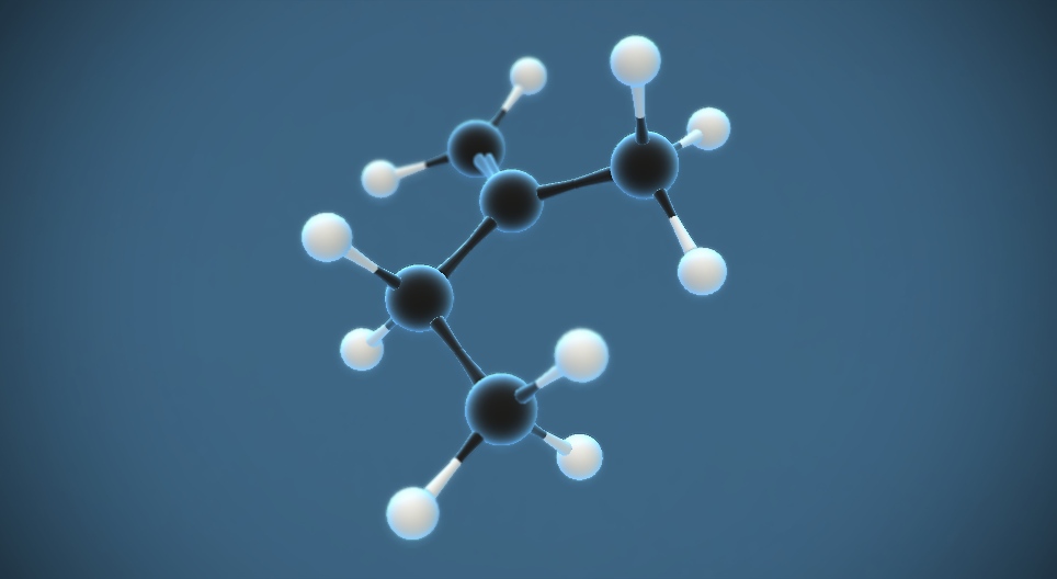 2-metil-1-buteno (C₅H₁₀)