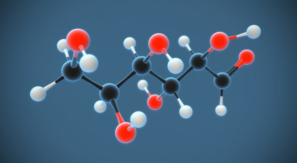 D-glucosa (dextrosa) (C₆H₁₂O₆)