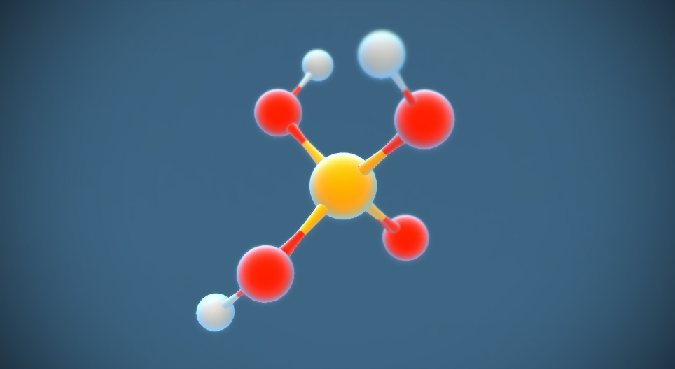 Ácido fosfórico (H₃PO₄)