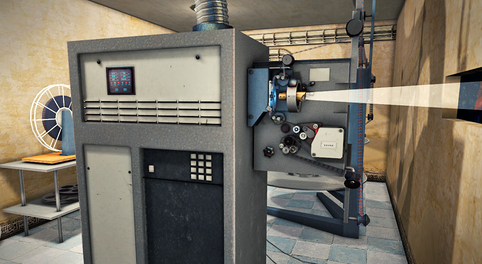 ¿Cómo funciona el proyector de cine?