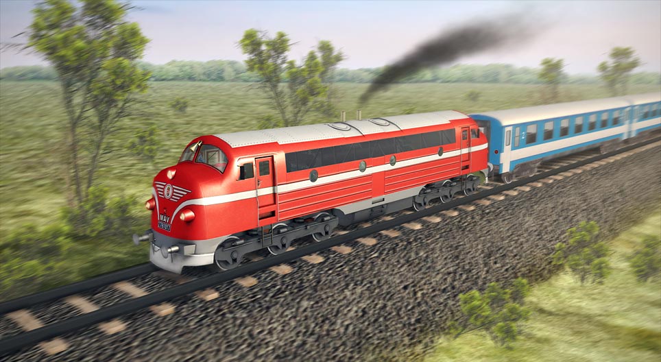 MÁV M61 locomotora diésel (1963)