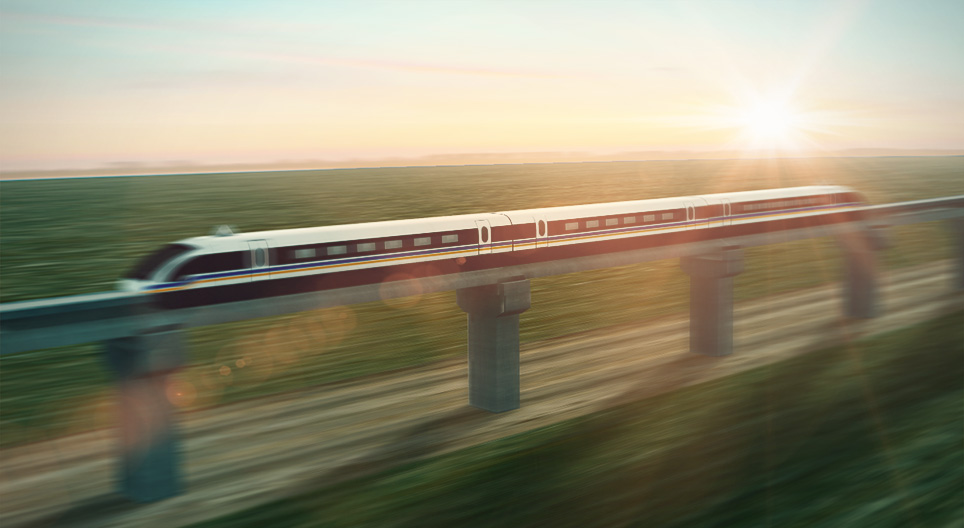 Tren de levitación magnética, maglev