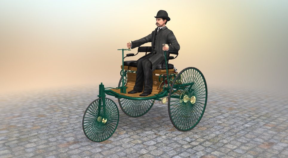 Patent-Motorwagen (Karl Benz, 1886)