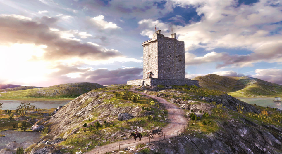 Torre del homenaje medieval