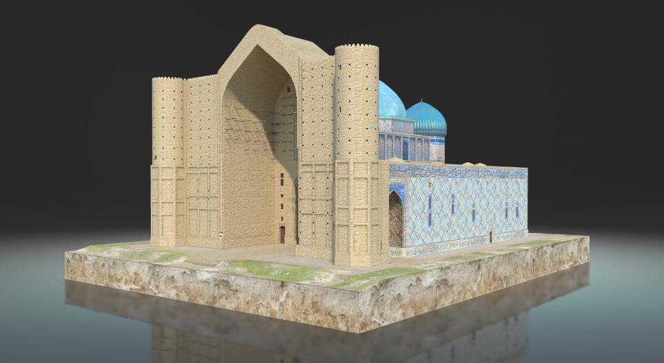 Mausoleo de Khoja Ahmad Yasavi (Türkistan, siglos XIV y XV)