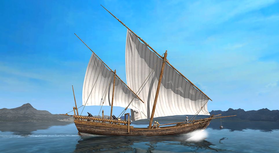 Velero tradicional árabe (sambuk)