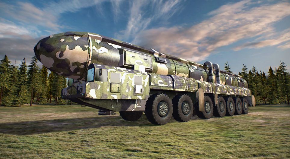 RT-2PM Topol, misil balístico intercontinental (Unión Soviética, 1985)