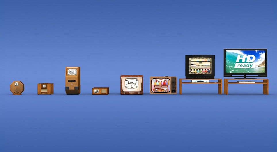 La evolución de la televisión