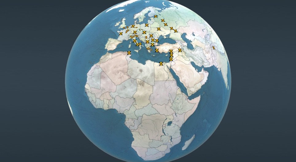 Topografía histórica (batallas, historia universal)