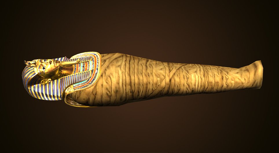 La tumba de Tutankamón (siglo XIV a. C.)