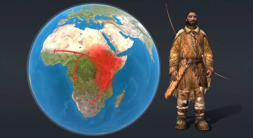 La expansión de Homo sapiens por la Tierra