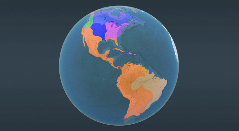 La colonización europea de América (hasta 1736)