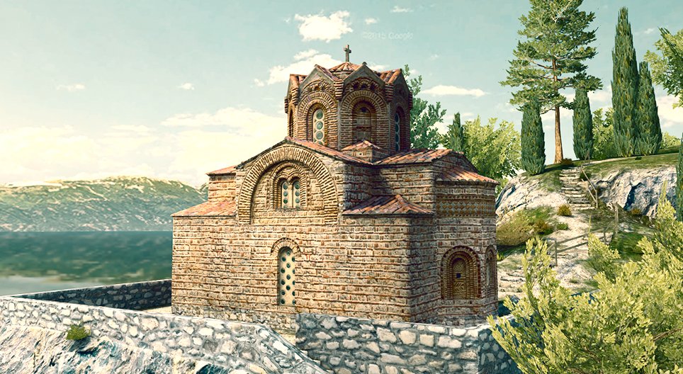 Iglesia de San Juan en Kaneo (Ohrid, siglo XIII)