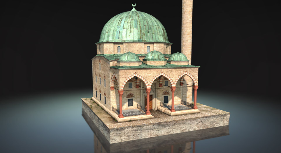 Mezquita del pachá Gazi Qasim (Pécs, Hungría, siglo XVII)