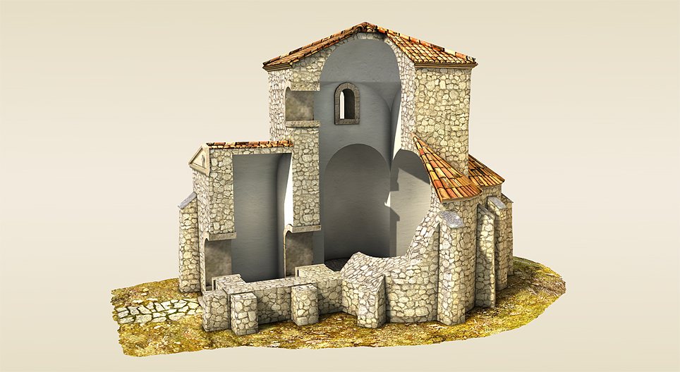 Necrópolis paleocristiana, Cella Trichora (Pécs, Hungría)